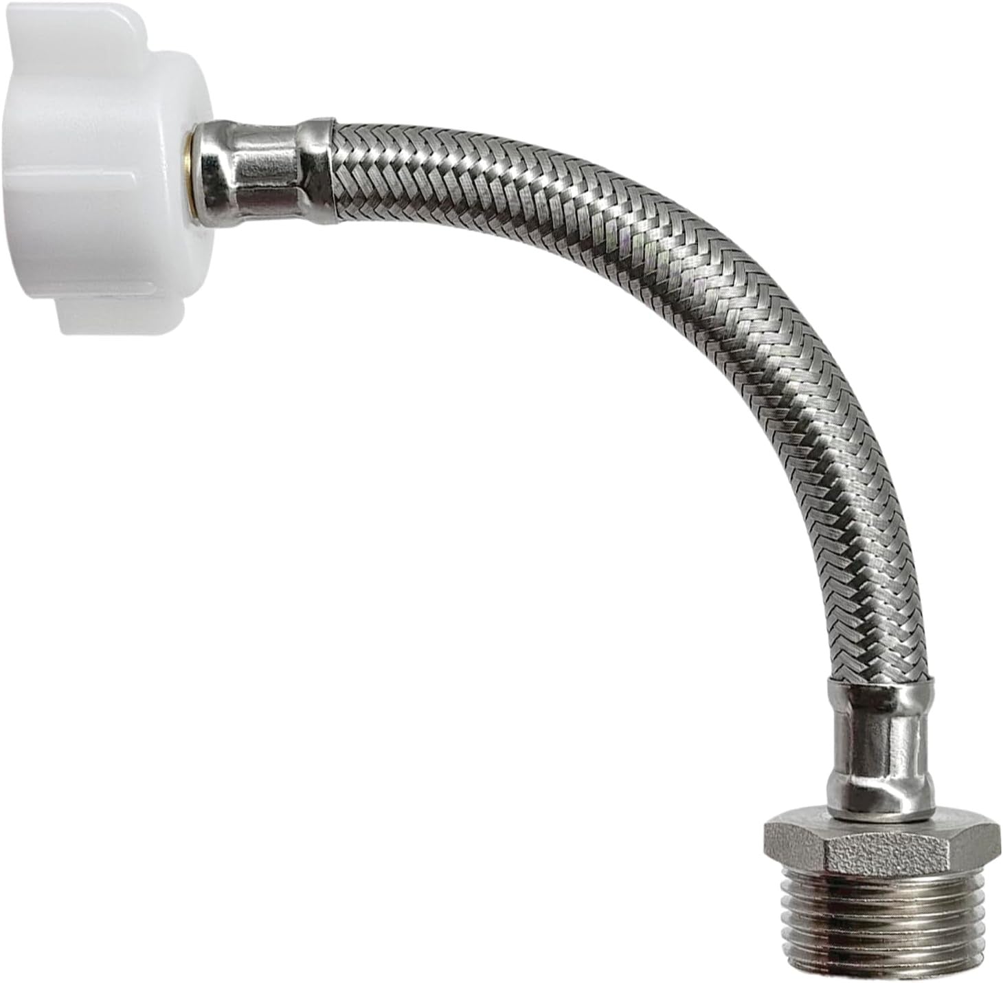 6 Inches Hose Extension- 7/8 Male to 7/8 Female Ballcock,connector to