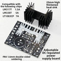 Lm317 Lm338t Lt1083cp Adjustable Linear Regulator Board 1.25V To 37V