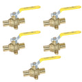 XFITTING 1" PEX B Ball Valve with Drop Ear 5 Pack