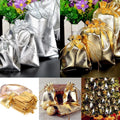 Drawstring Pouches-weddin<wbr/>g Jewellery 50*satin Silk Gold