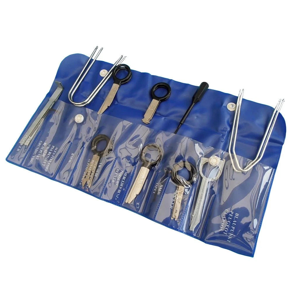 Professional Car Radio Cd Removal Tool Set Stereo Head Unit Removing