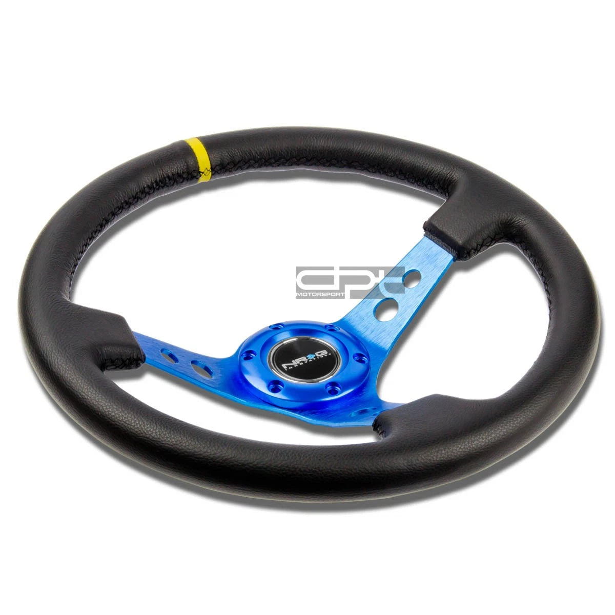 Nrg St-006bl-y 350mm 3"deep Dish Andoized Aluminum | Built Supply Co