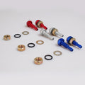 Car Wiper Sprinkler Head 2 Pack Aluminum Alloy High Strength Easy