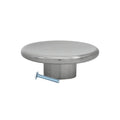 Rok Zen Flat Round Circle Brushed Nickel Cabinet Knob 2-1/4" K806857bn