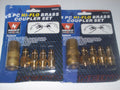 Hi-Flo Brass Quick Coupler Air Hose Fitting Plugs - 10pc by Hi-Flo