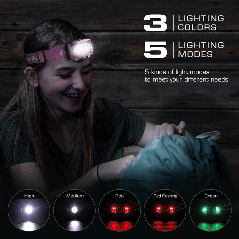 EverBrite Headlamp 2 Pack 5 Modes by EverBrite
