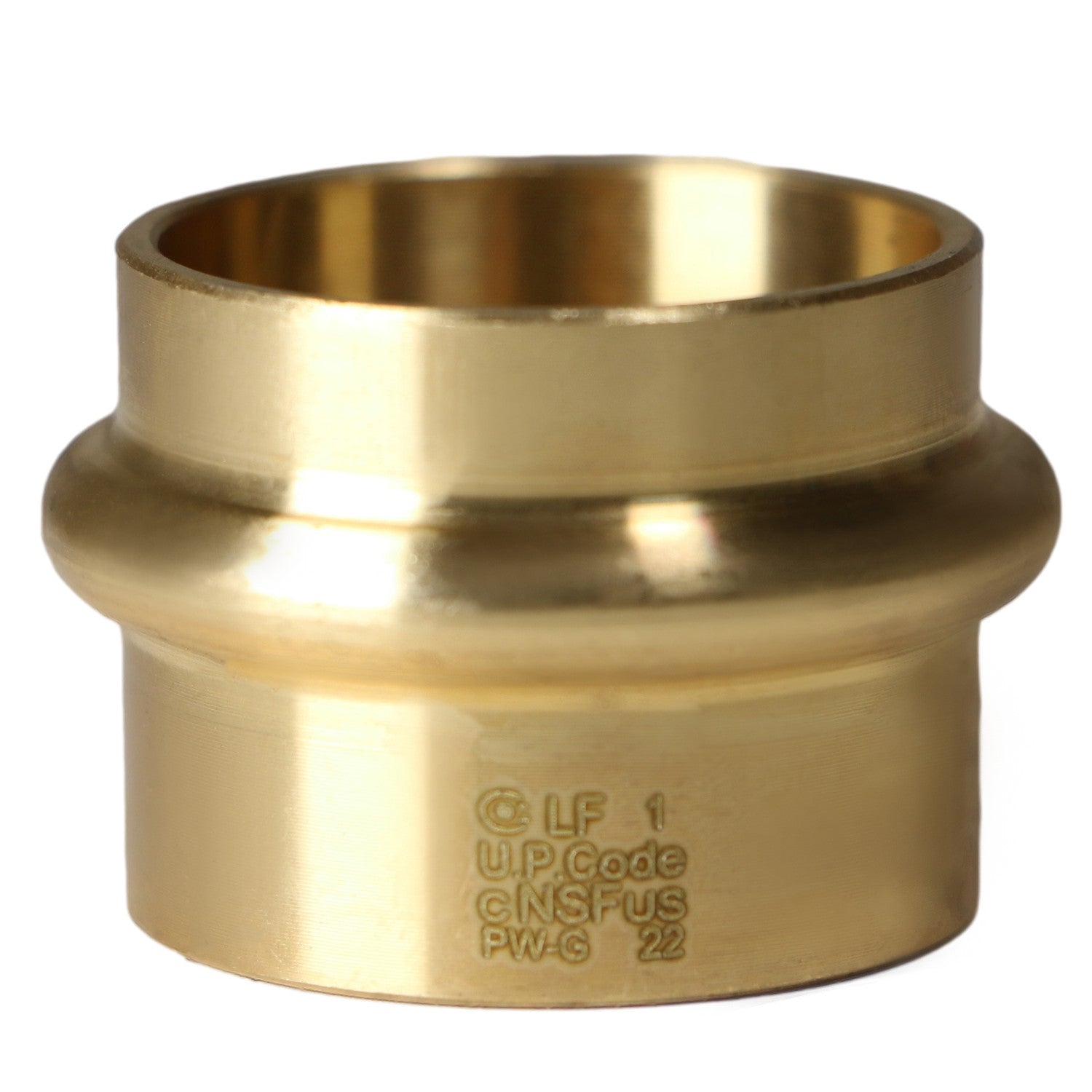 XFITTING 3/4" PVC Push Fit Slip Coupling - 10 Pack