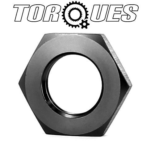 AN -6 (AN6 AN 06) THIN NUT for Bulkhead Fittings In Black