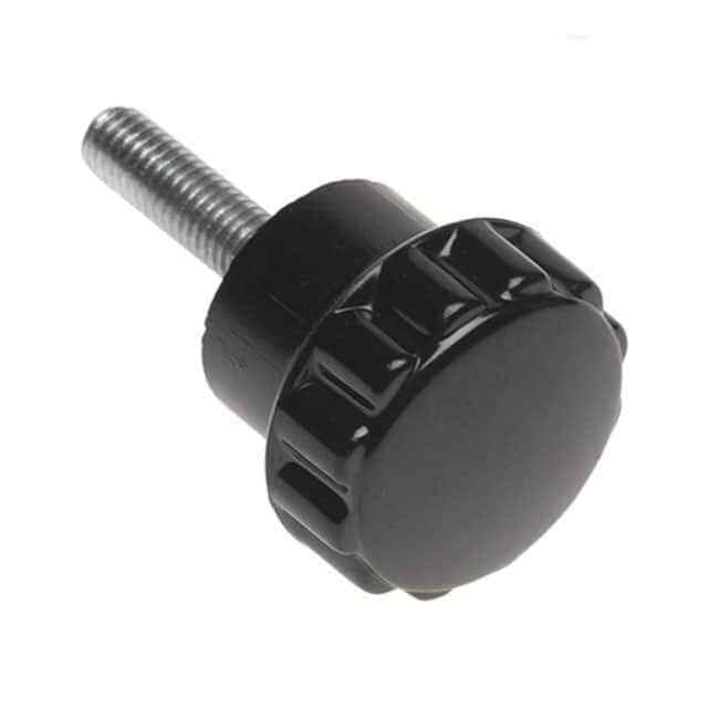 Fluted Plastic Knob #10-32