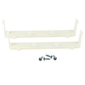Pair Of Plastic False Front Cabinet Clips, Screws Included