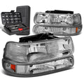 For 1999-2002 Chevy Silverado Chrome/amber Side | Built Supply Co