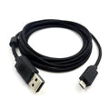 Black Usb Headphone Audio Cable Cord For Logitech G633 G633s Headset