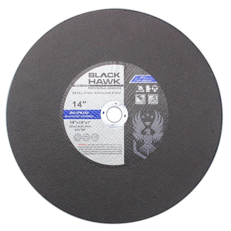 40 Pack 14" x 1/8" x 1" Chop Saw Wheel Metal and Stainless Steel Cutting Disc