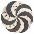 5in 400-2000 Grit Sanding Discs Hook Loop Wet Dry Sandpaper Orbital