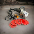 Handheld 5500W Wall Chaser Grooving Machine Concrete Channel Cutting Slotting