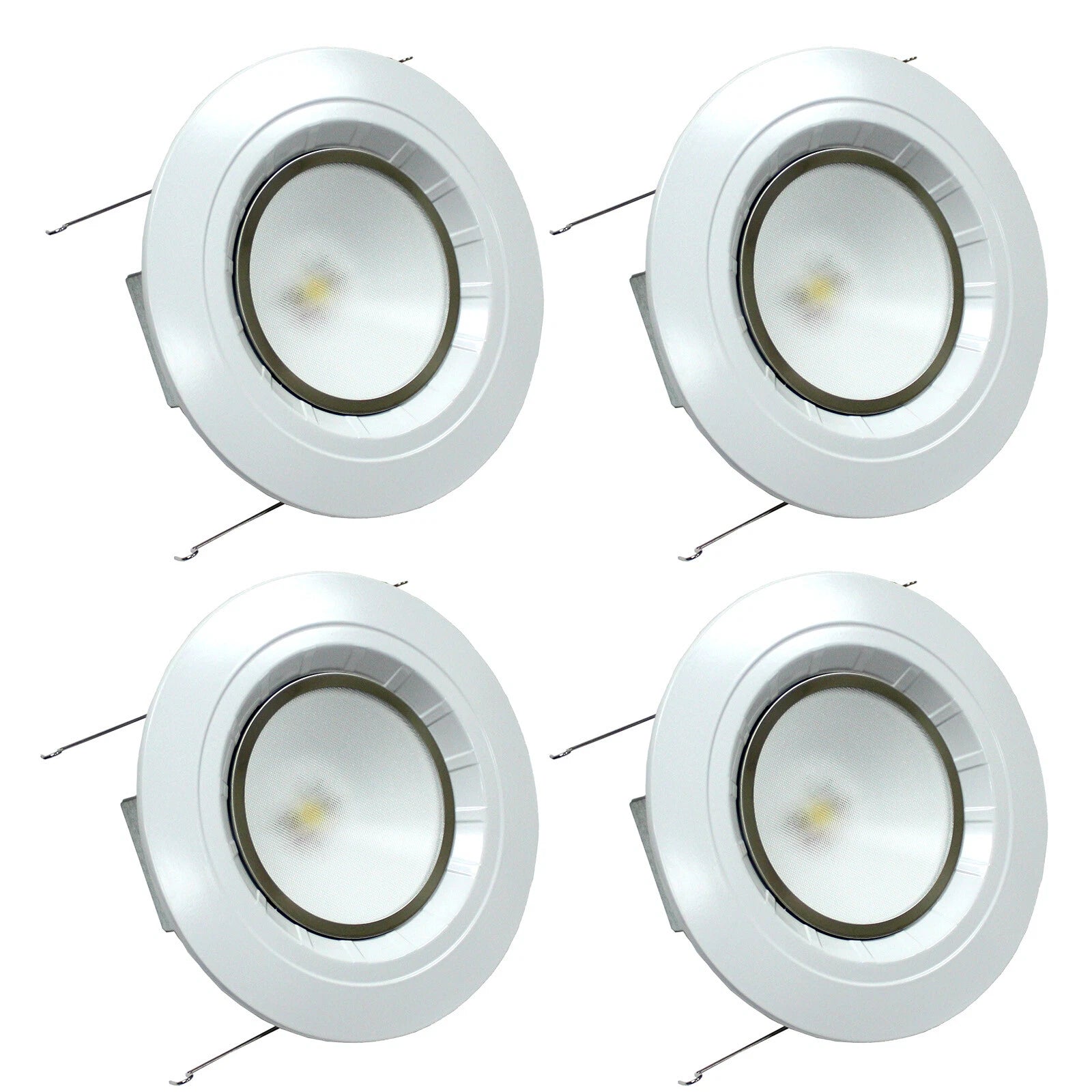 4 Pack 5" Or 6" Led Dimmable Downlight Recessed Light Retrofit 14W