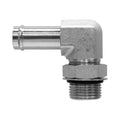 <Wbr/>-fg Hydraulic Fitting 1/2" Hose Barb X 3/8" Male O-ring Boss 90