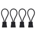 Hose Clip Scuba Diving 6.5cm Black Bungee Rope Elastic Rope+plastic