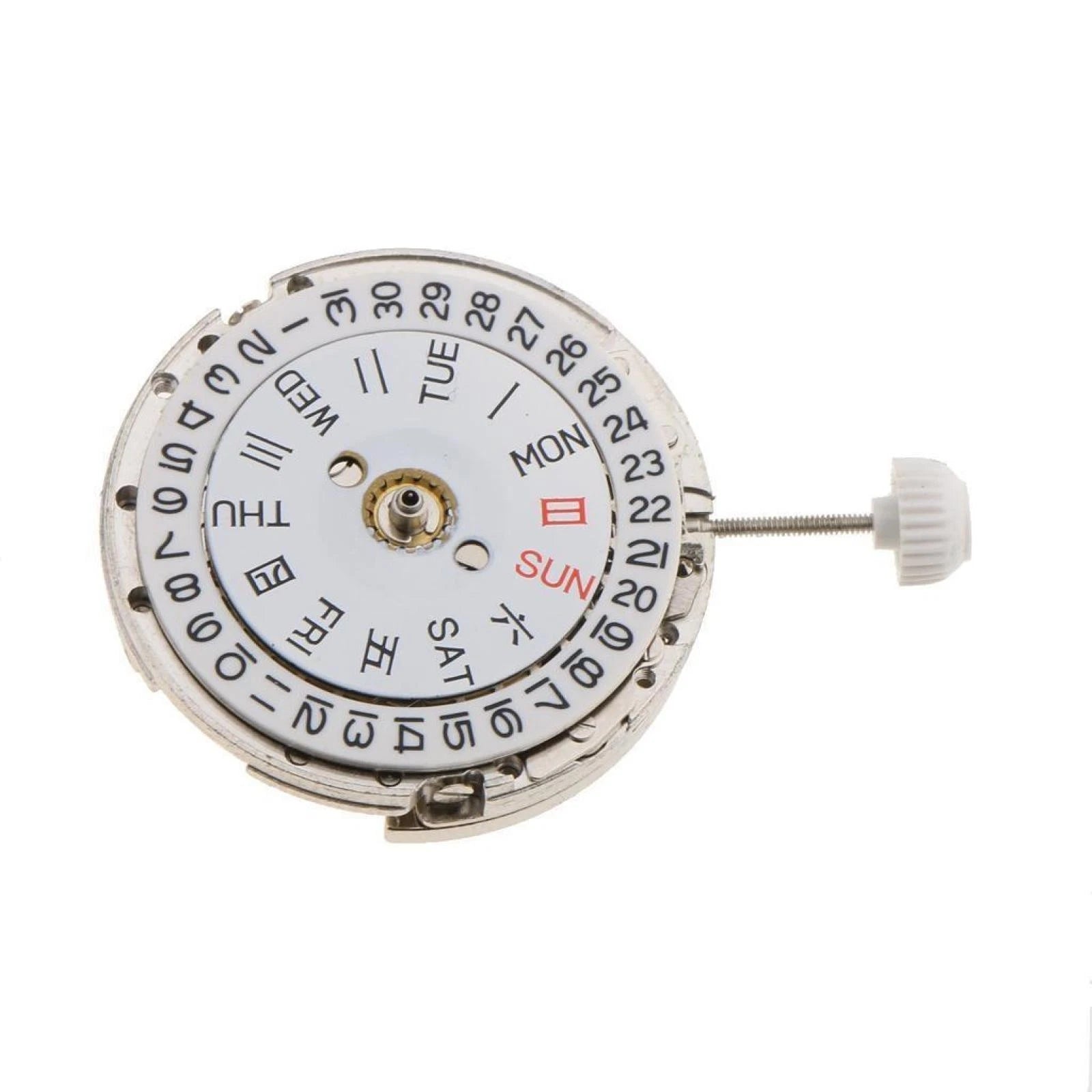Dual Calendar Date/day @ 3 Automatic Mechanical Watch Movement For