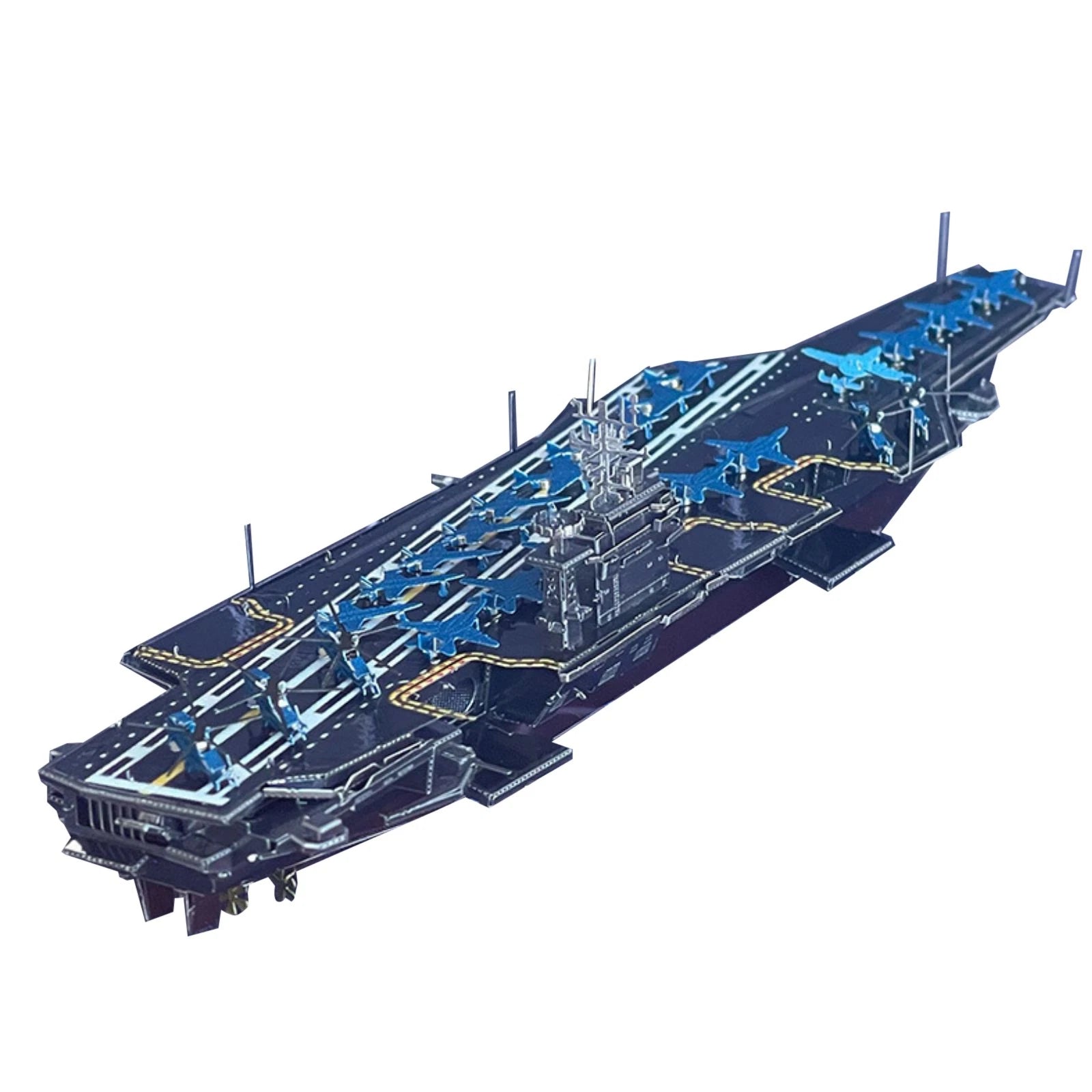 Diy Metal 1/1500 Scale Uss Roosevelt Aircraft Carrier Cvn-71 Ship
