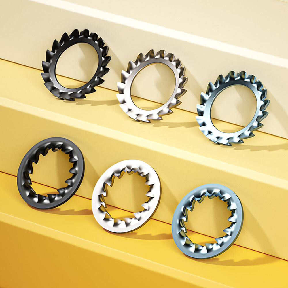 M2.5 to M33 Shakeproof Washers