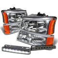 Chrome Headlight+ambe<wbr/>r Corner+bumper+<wbr/>LED | Built Supply Co