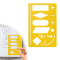 Flowchart Template Stencil Tool For Precise Drawing | Built Supply Co