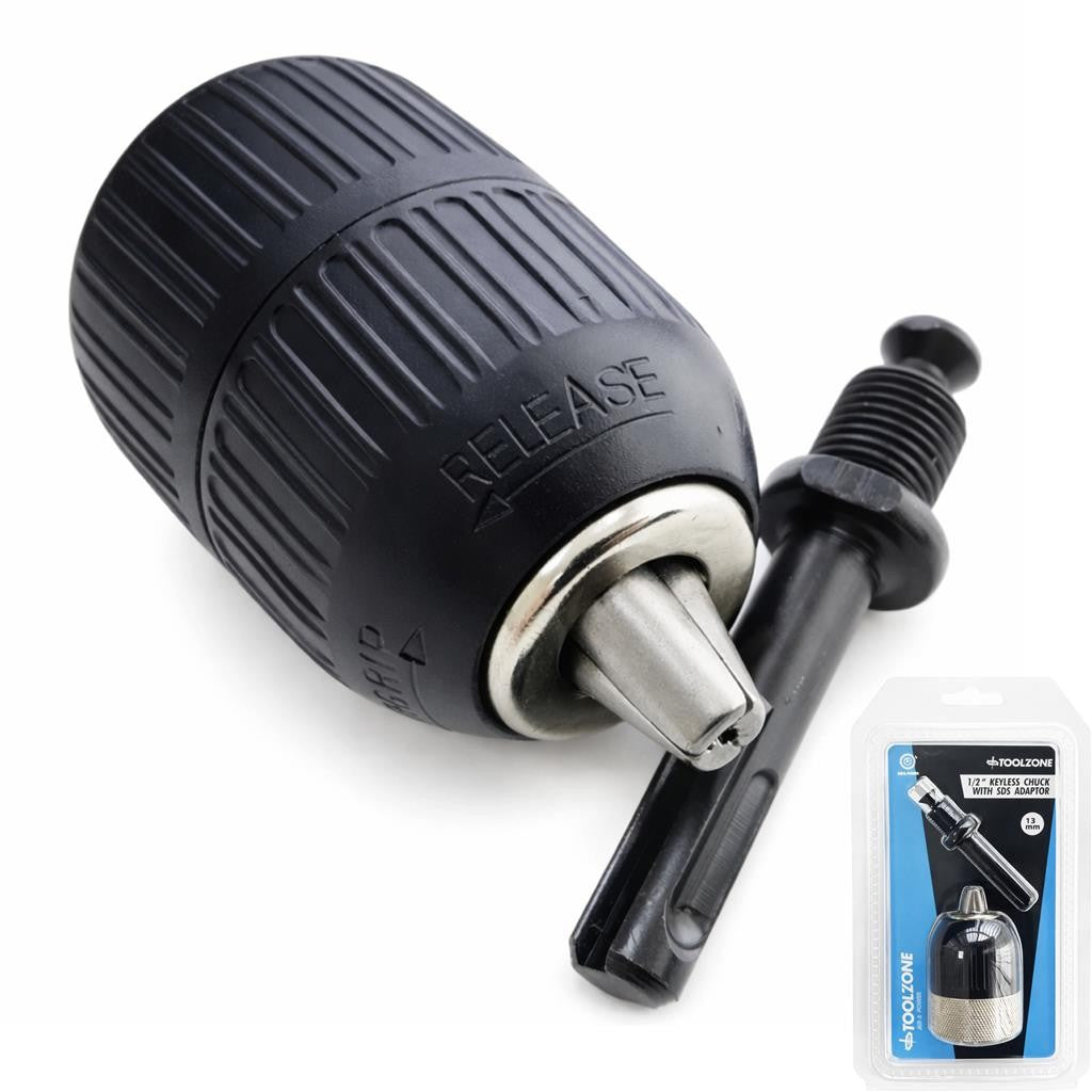 Toolzone Keyless Hammer Drill Chuck Adaptor