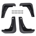 Exterior Mud Flaps Guards Kit for Mitsubishi Lancer DE ES Sedan 2008-2017 Black