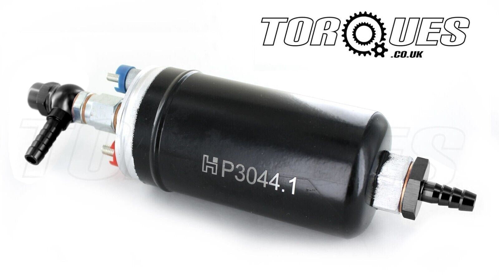 Sytec Hi Otp044 Fuel Pump with Barbed Black 8MM Banjo Outlet / 10MM