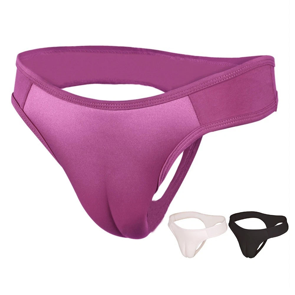 Shaping Briefs Crossdresser Camel Toe Panties Men's T Back Hiding Gaff