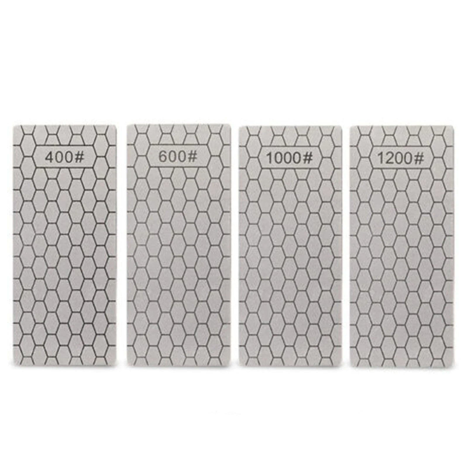 Set 400 600 1000 1200 Grit Honeycomb Diamond Kitchen Knives Grinding