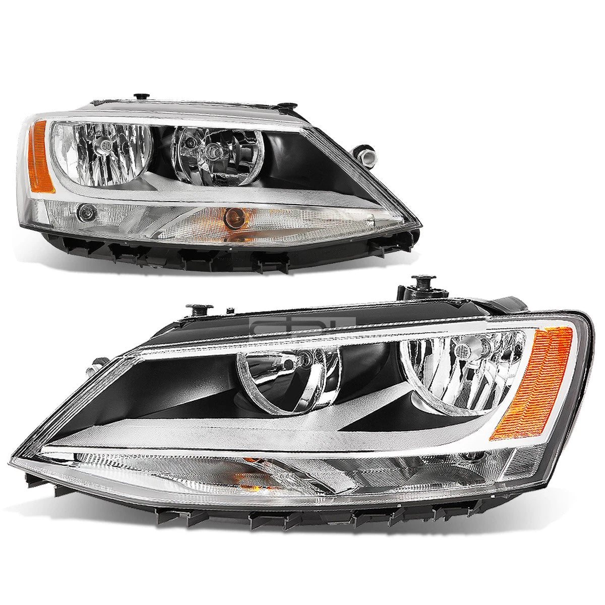 Fit 2011-2018 Vw Jetta Mk6 Pair Chrome Housing | Built Supply Co