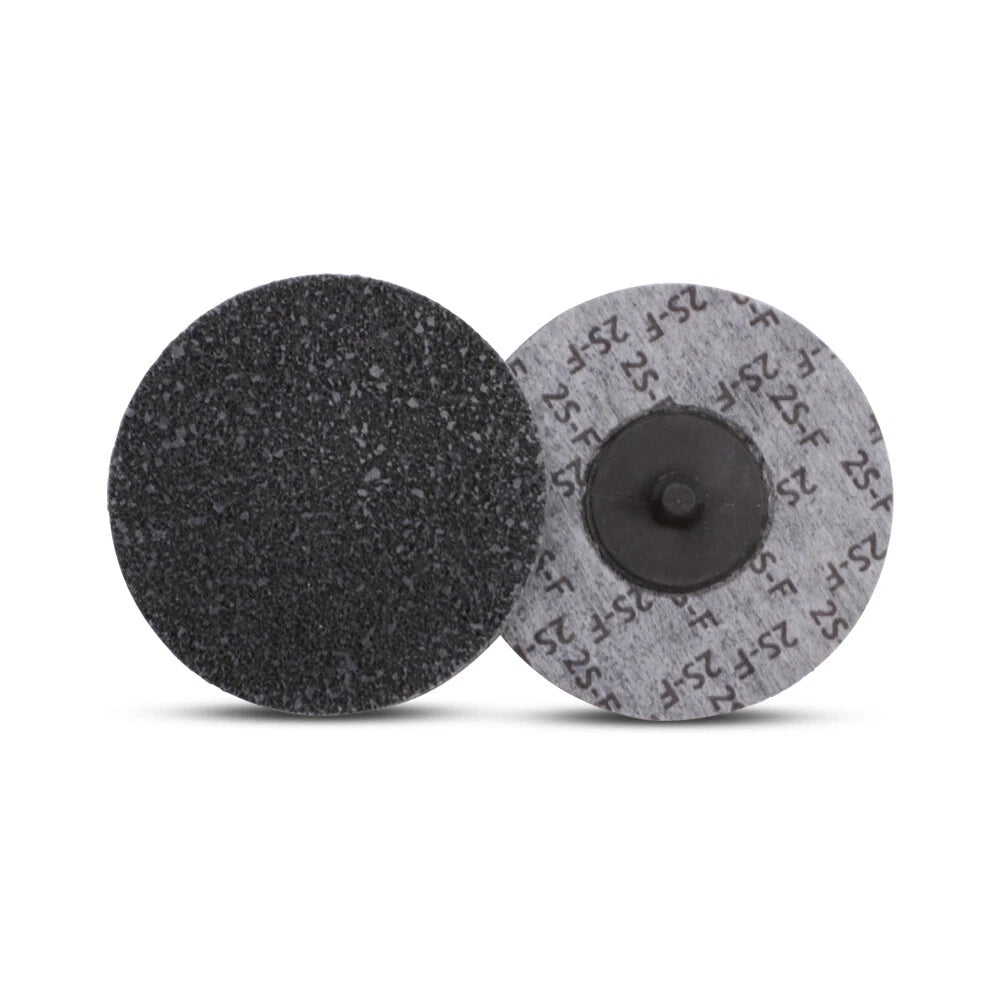 10 Pack - 3 Inch Unitized Quick Change Discs 2SF S/C Fine Polishing Type R Roloc