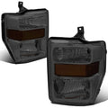Fit 2008-2010 Ford Super Duty Pair Smoked Housing | Built Supply Co