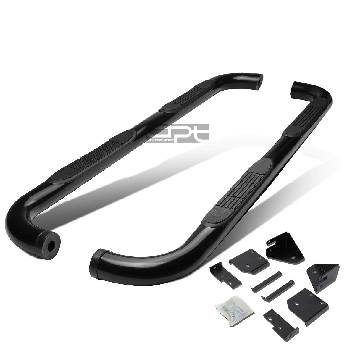 Fit 98-11 Ranger Super 4d Black Carbon Steel 3" | Built Supply Co