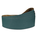 6" x 89" Inch Zirconia Sanding Belt Kit, 1 each: 36 40 60 80 & 120