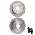 Rear Disc Brake Rotors Kit for Acura RDX 2007-2018 Honda CR-V
