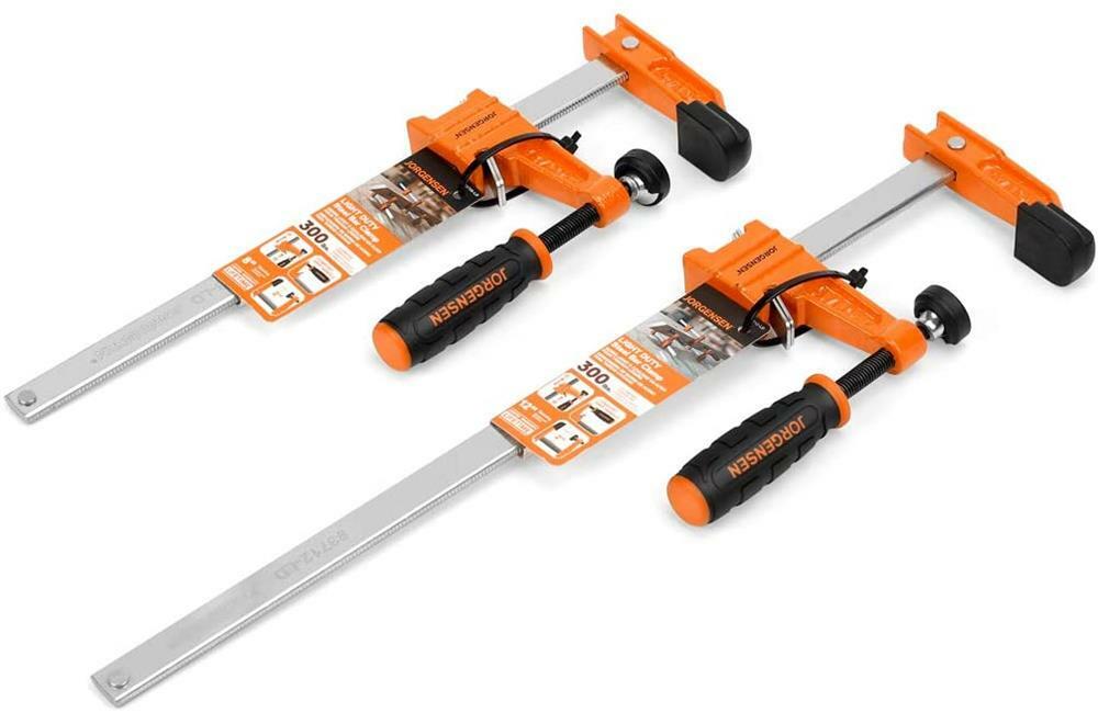 Jorgensen 2Pcs Steel Bar Clamp Set by Jorgensen