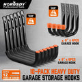 Garage Utility Hooks 9" & 6” Wall Hook For Bikes Kayak And Hanging