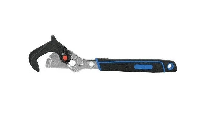 12" 10-26mm/27-44m<wbr/>m Cap. Slip-Joint Self-Adjusting Pipe Wren Quick Snap Shifter
