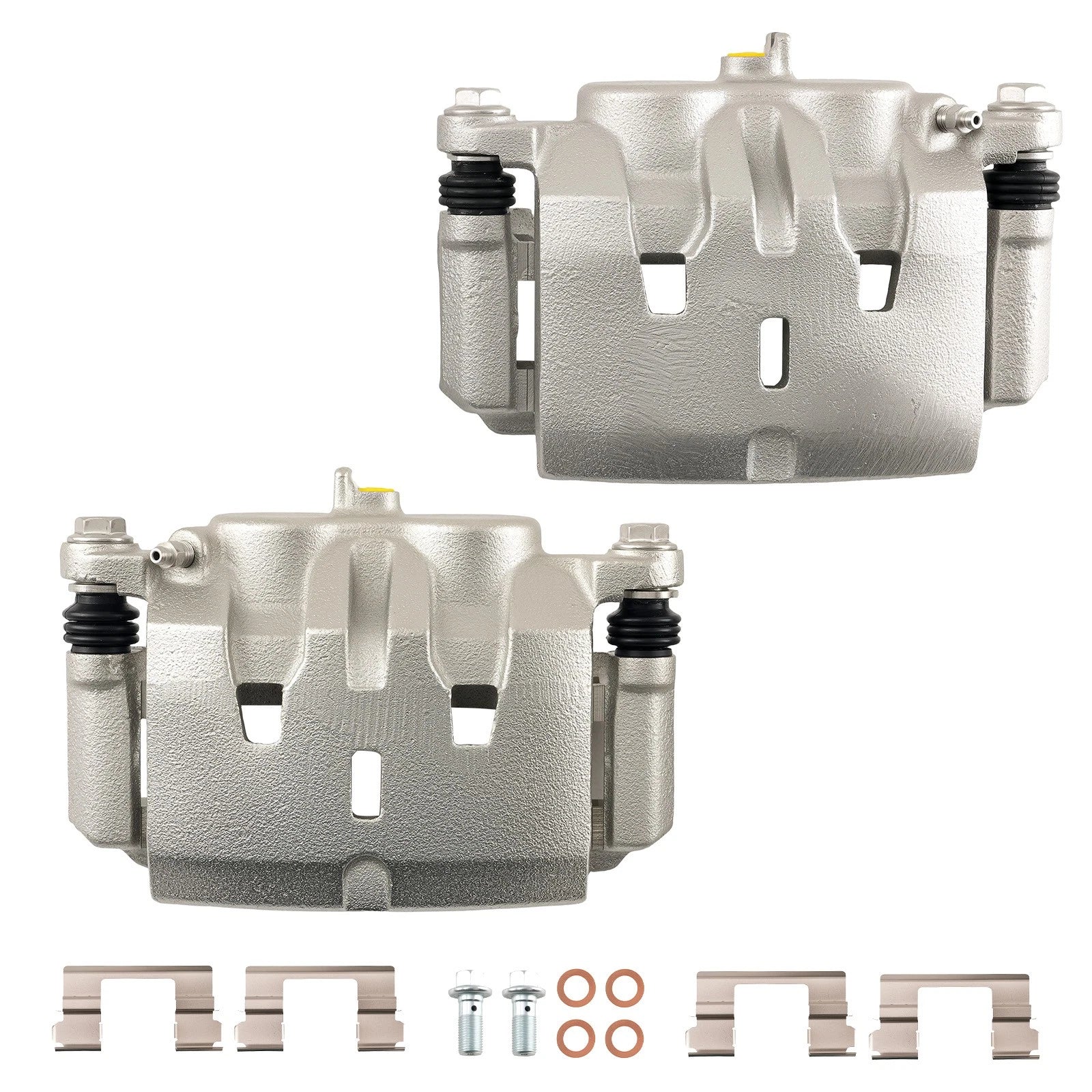 Front Disc Brake Calipers Left and Right for Honda Ridgeline 2017-2020 V6 3.5L