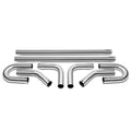 2.5"OD Stainless Custom Exhaust Tubing Mandrel 90° Pipe Straight U