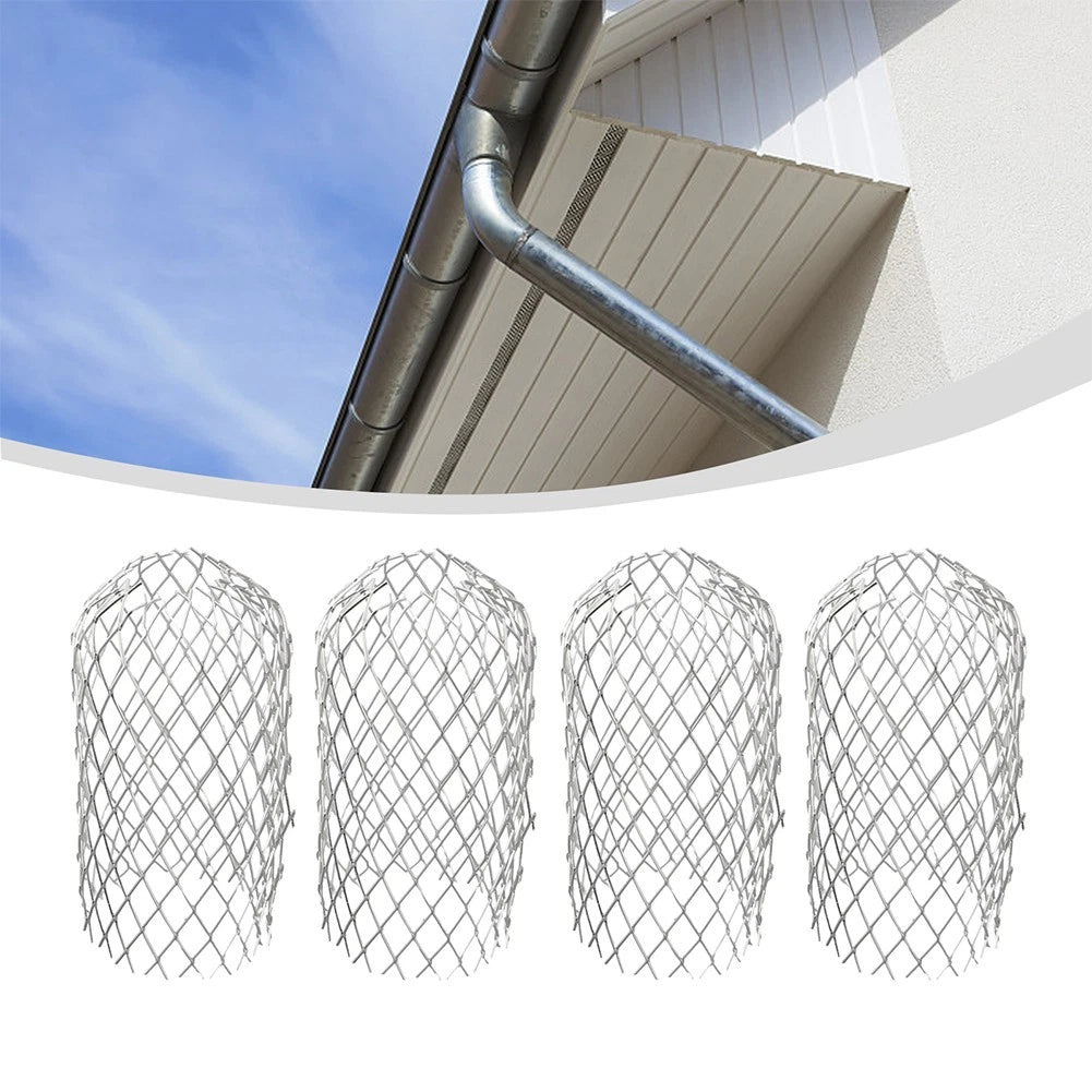 Reliable Drainage With 3 Inch Stainless Steel Gutter Leaf Protection