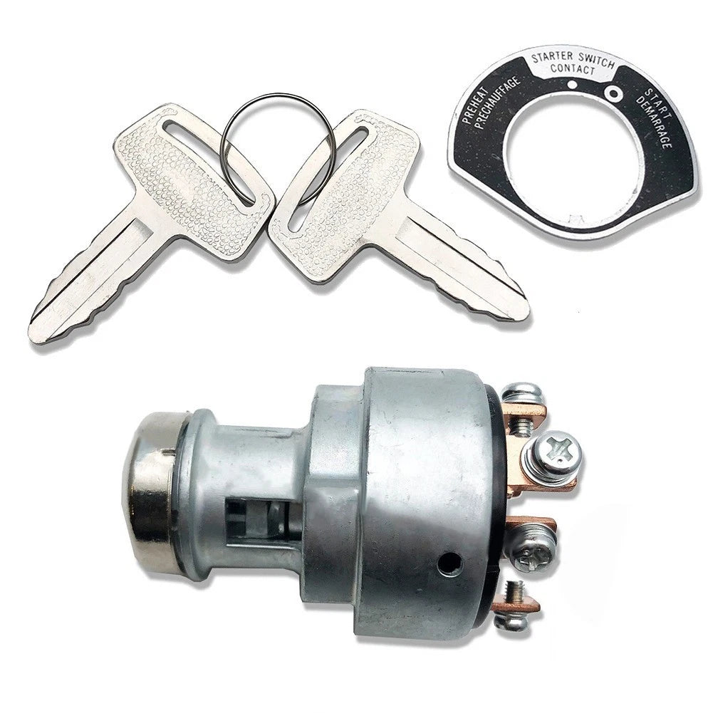 For Kubota Diesel & Gas Ignition Switch Spare Keys Reliable