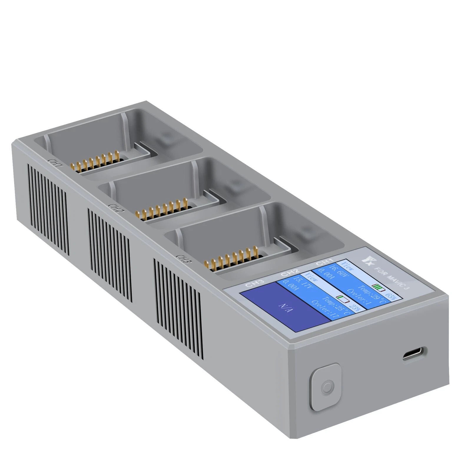 3 In 1 Fast Charging Hub Charger Dock Fit For Dji | Built Supply Co