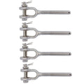 3/8" Stainless Steel Right Hand Thread Drop Forged Turnbuckle Jaw