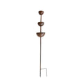 Metal Garden Rain Catcher For Collecting Rainwater And Attracting