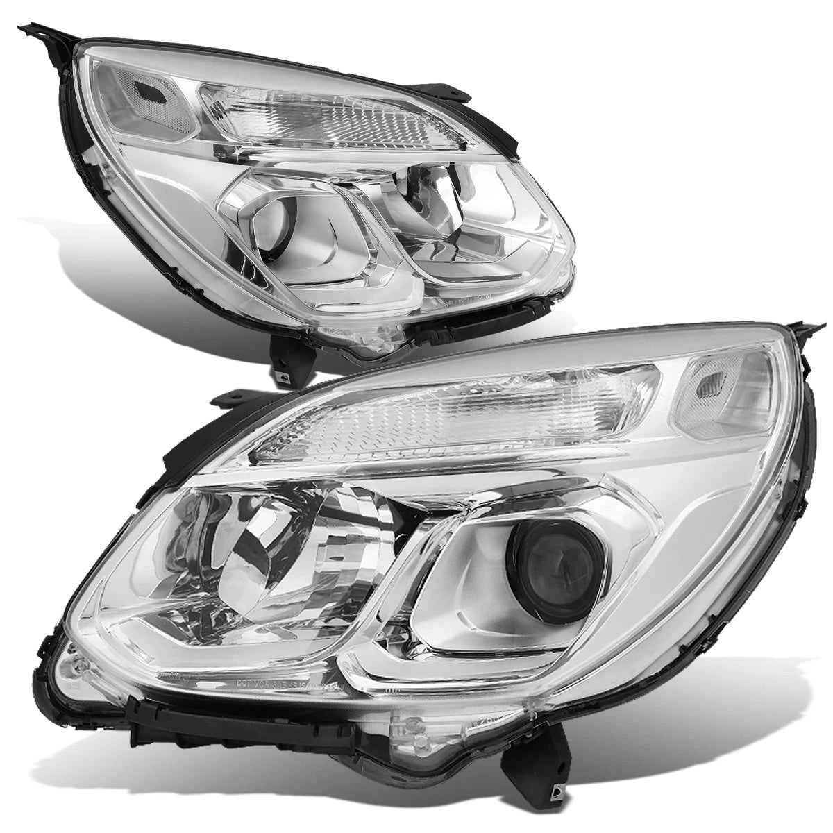 For 2016-2017 Chevy Equinox Chrome Clear Side | Built Supply Co