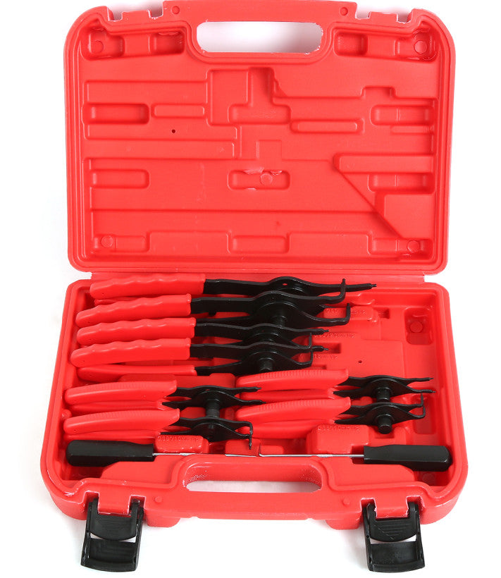 Snap Ring Pliers Set, .038"-.09in Straight & Bent Retaining Ring